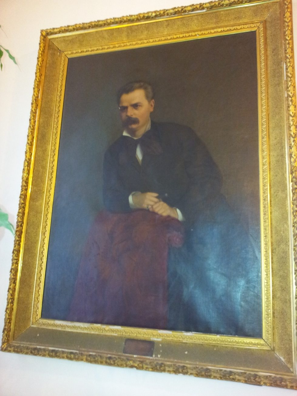 Guido Baccelli's portrait, Policlinico Umberto I, Rome - 01.jpg